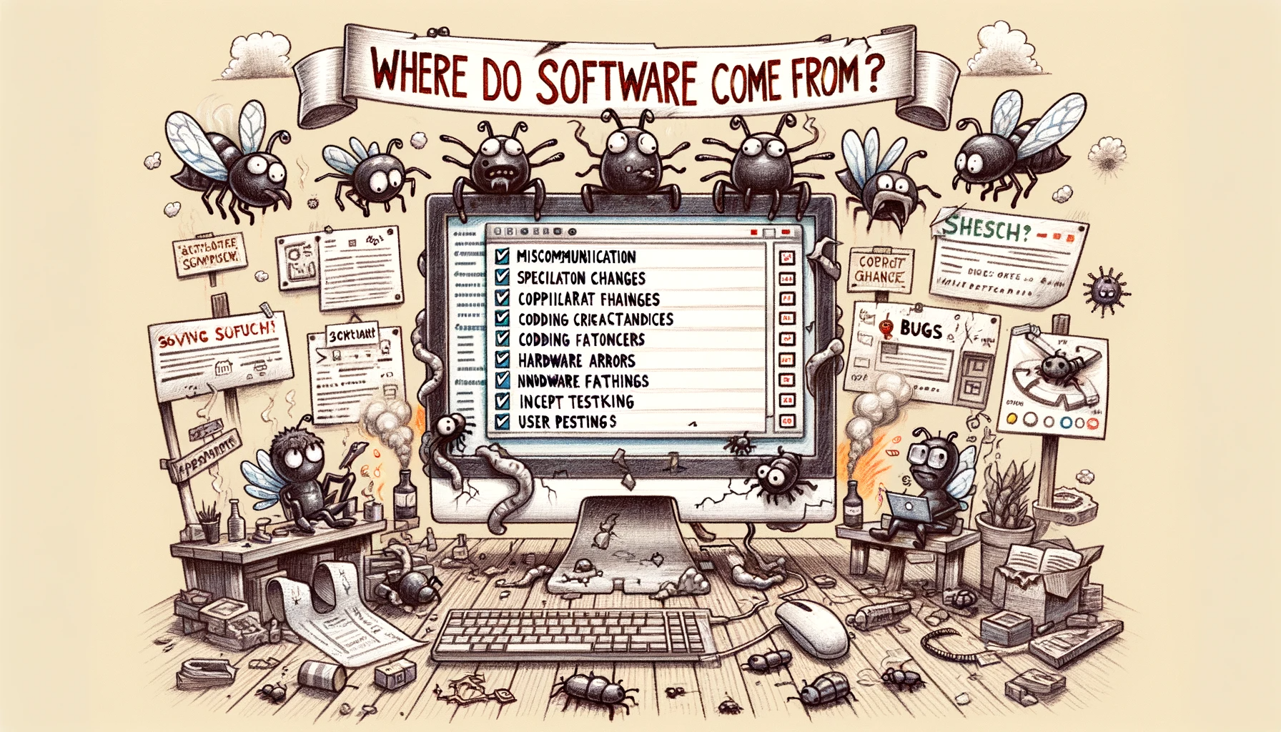 Where Do Software Bugs Come From?